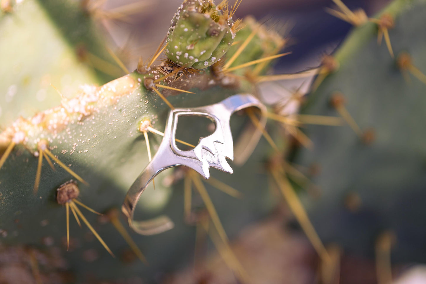Burning Heart Cuff Bracelet-Love You to Death Collection