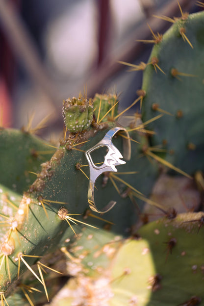 Burning Heart Cuff Bracelet-Love You to Death Collection